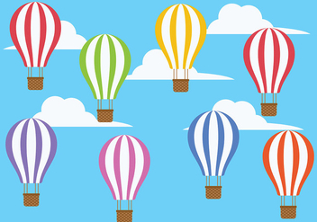 Hot Air Balloon Icon Vector - vector #439613 gratis